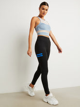 Round Neck Mesh Sports Bra